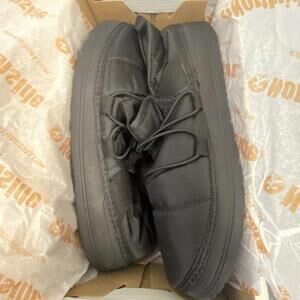 northside mena rainier mid camp slipper i door/outdoor black/charcoal size 9